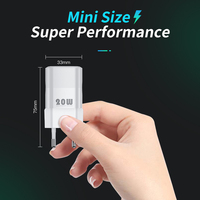 KUULAA 20W GaN PD USB C ładowarka dla iPhone 14 13 12 11 Pro Max mini SE telefon QC 3.0 PD 3.0 USB typ C szybkie ładowanie dla iPad Air 5